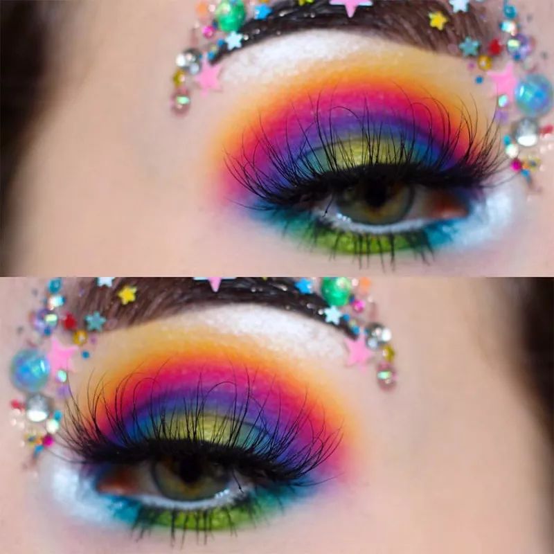 欧美流行的创意眼妆系列!推荐给化妆师收藏!