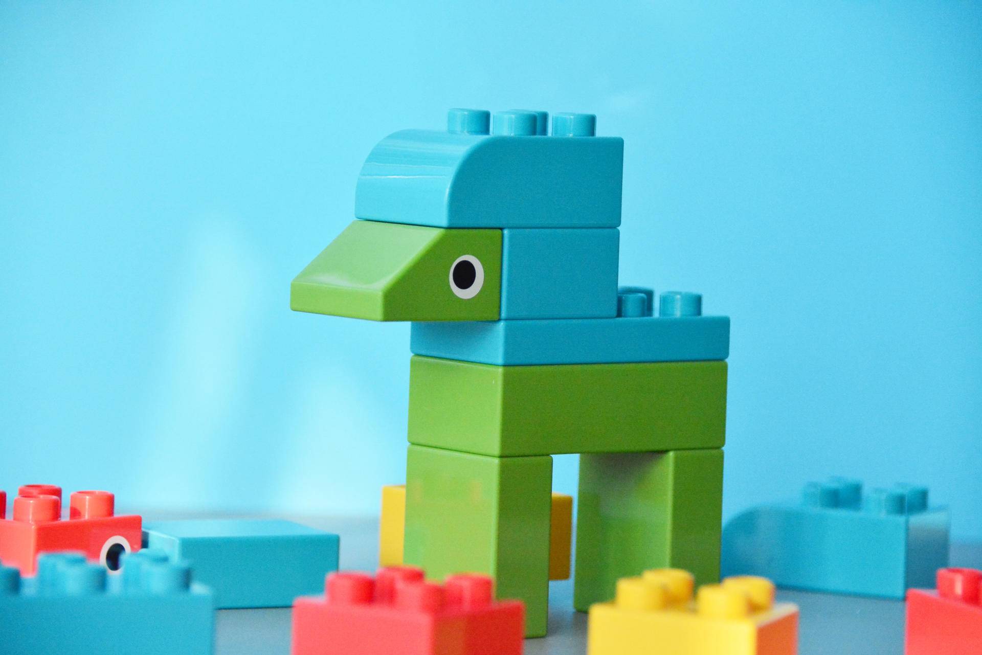 米兔大颗粒积木这个十一就去动物乐园玩吧