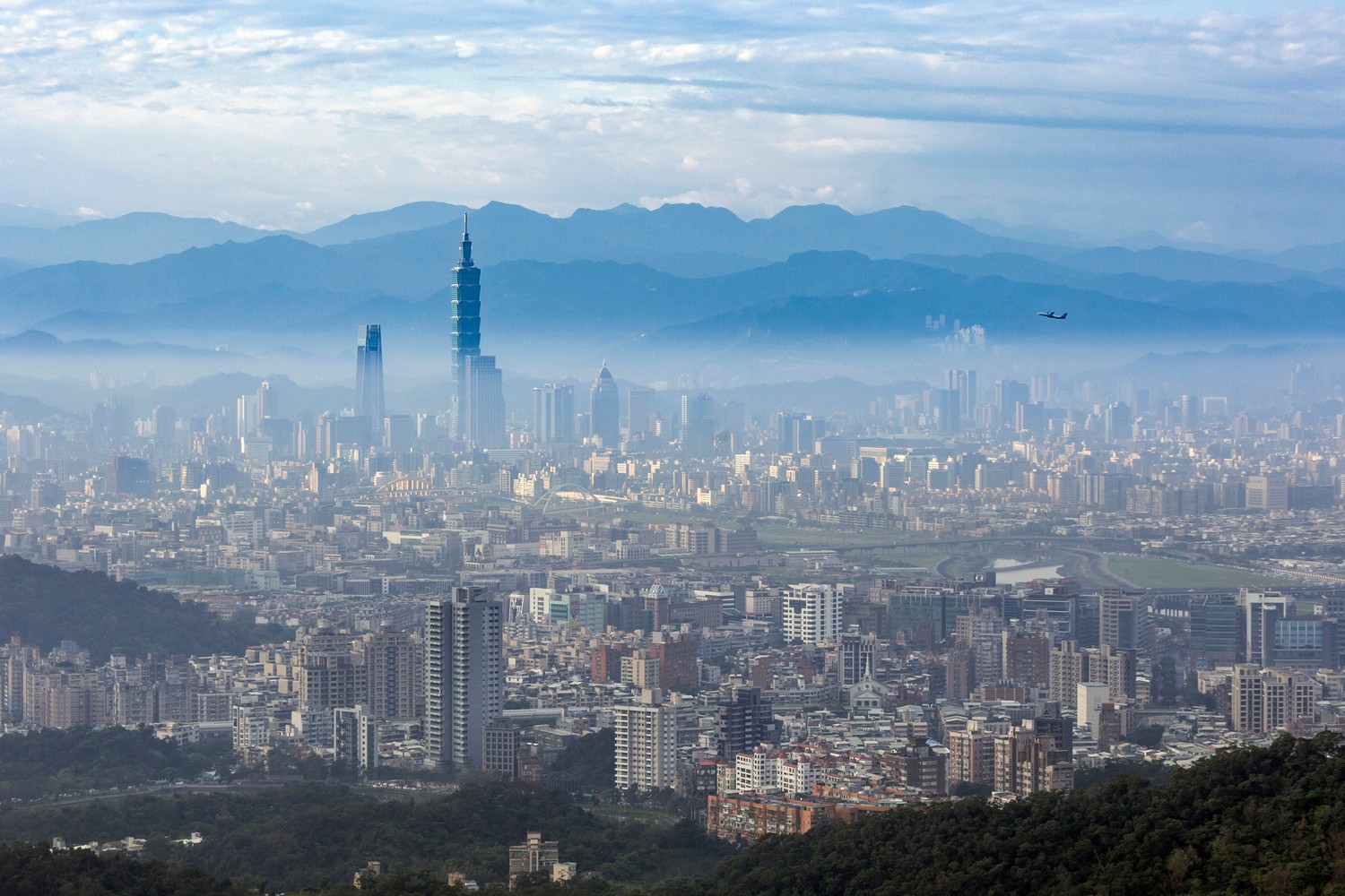 与101大楼合而为一创造台北新天际线台北南山广场