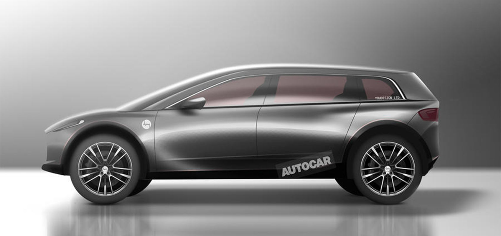 根据戴森公开的专利申请绘制的电动车型渲染图 | AutoCar