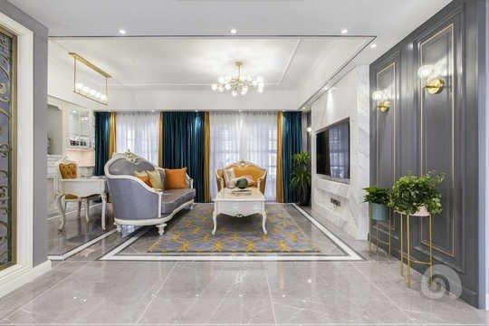 我家127平四居室，欧式装修风格，美翻了！-万科金色麦田装修