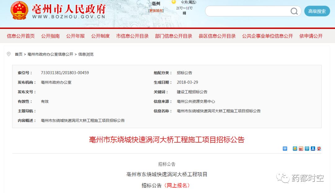 本地 | 亳州市区东外环(三清大道)又有新进展啦