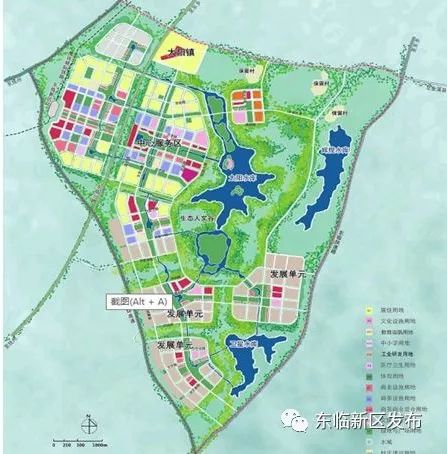 抚州市东临新区规划图图片