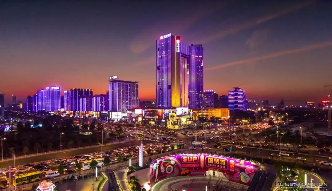 美炸了东莞这个灯光夜景超级无敌美
