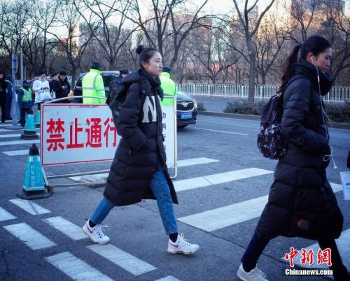  北影艺考现场。中新网记者 李霈韵 摄