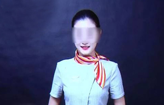 空姐被打:空姐打顺风车遇害 滴滴道歉:负有不可推卸的责任 遇害的空姐。图片来源:“都市报道”微信公众号