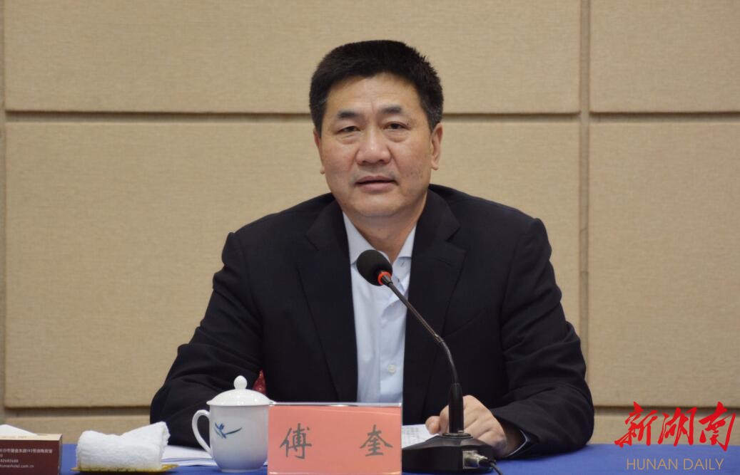 傅奎旗帜鲜明支持非公经济健康发展