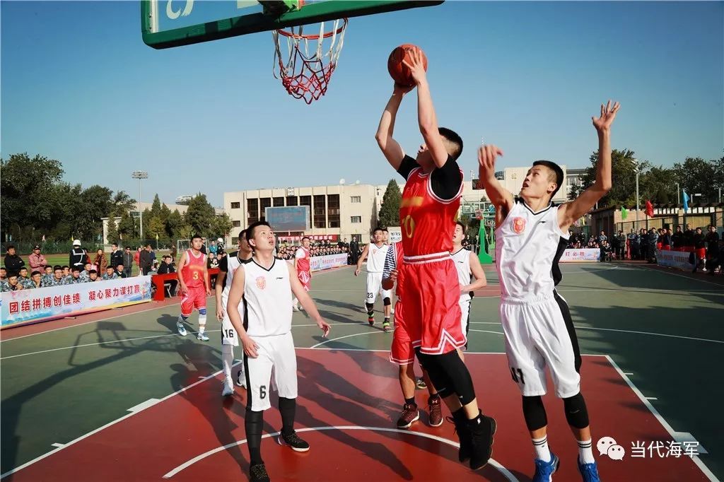海军机关大院"全明星篮球赛"全面打响!