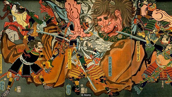 源赖光与酒吞童子:日本中世纪超级英雄的神奇故事|超