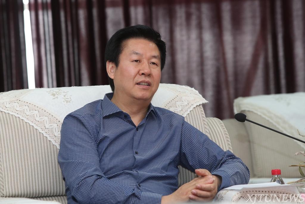 陕西省委常委,宣传部部长庄长兴 调研西安交大西迁精神学习贯彻和文明