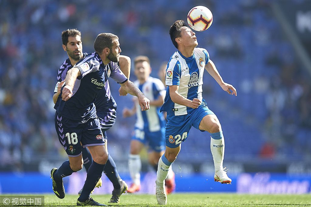 西班牙人主帅:没有借口不拿分数 武磊可以去打中锋