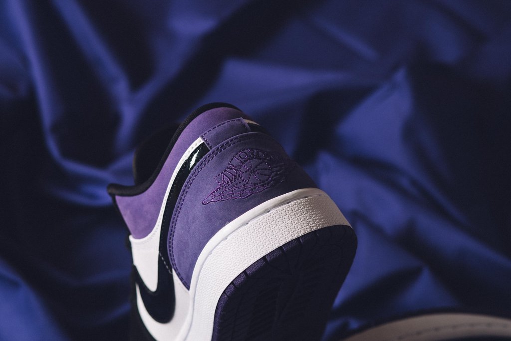 低帮黑紫脚趾 aj1 现已发售