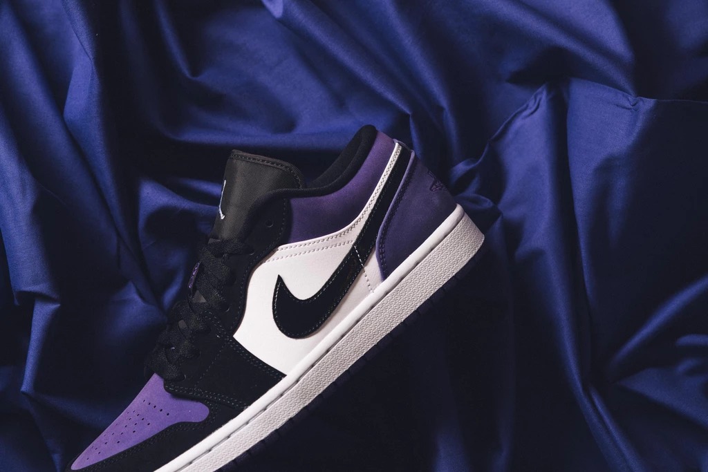 低帮黑紫脚趾 aj1 现已发售