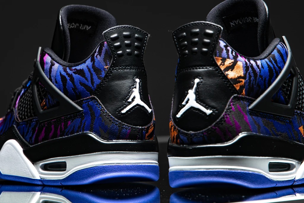 炫彩虎纹装扮airjordan4新配色细节超多不过