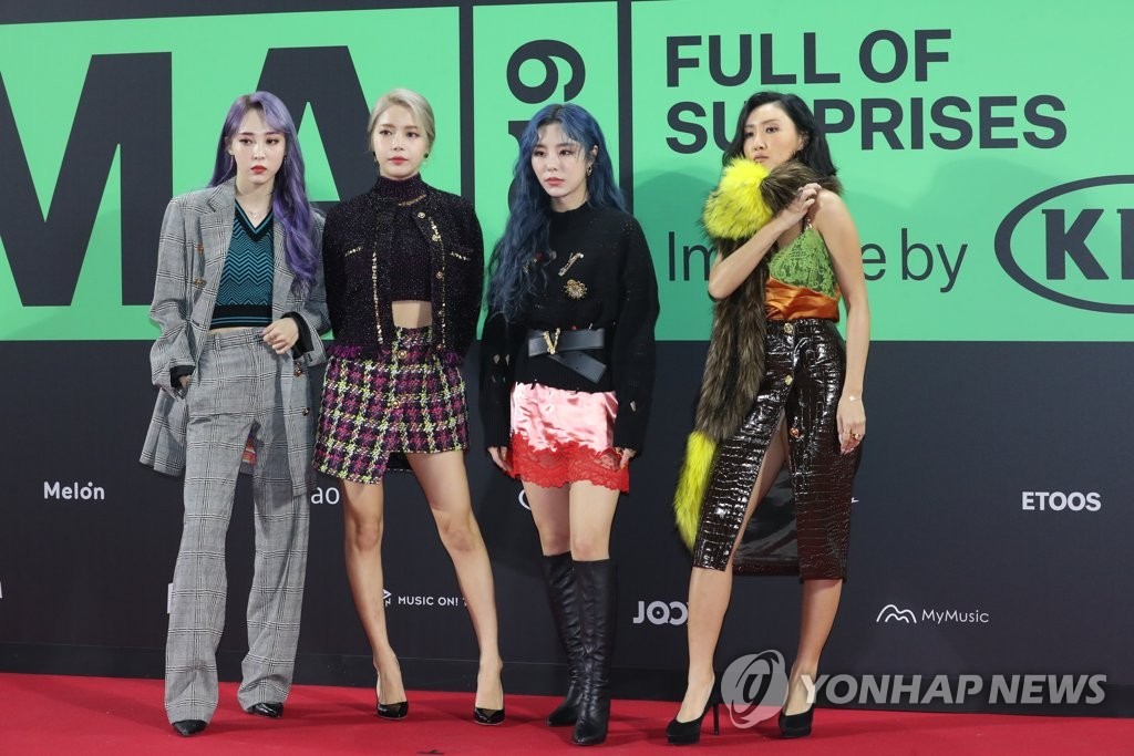 2019mma颁奖礼红毯星光璀璨 防弹少年团姜丹尼尔等各大明星耀眼惹关注