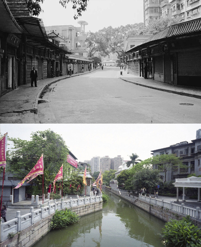 广州荔湾区,昔日古玩街成为旅游景点——荔湾涌(2003—2018).