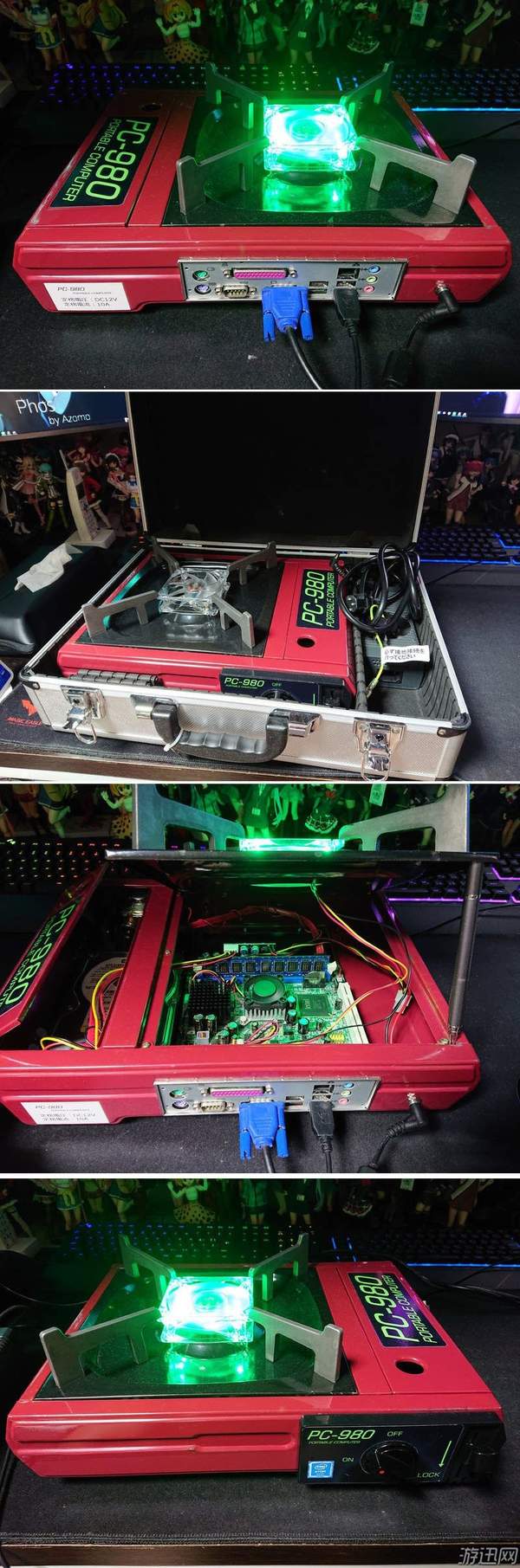 燃气灶竟是电脑主机 日网友神改机箱打造"梦幻"主机