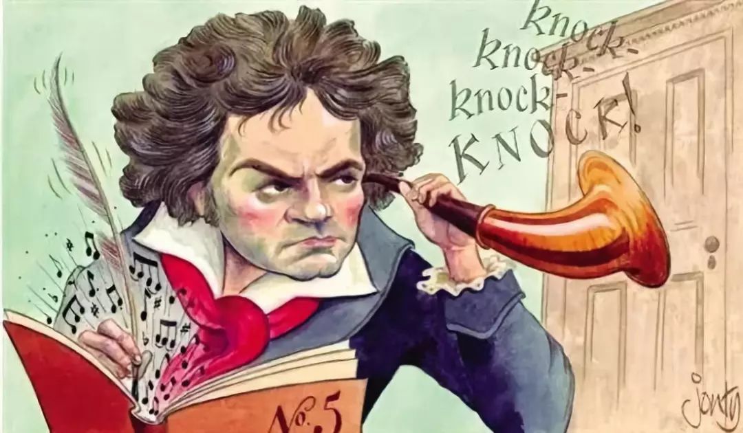 如果保护的不好,说不定就会变得和伟大的音乐天才贝多芬一样.