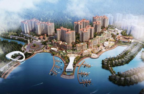 美林湖推出全新星汇半岛组团