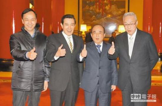 蓝营绿营:“太阳”忙内斗 蓝营议员:干脆继续让绿营执政 国民4个“太阳” 图片来自台媒