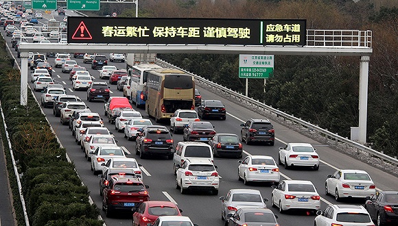 公安部:春节期间未发生长时间交通拥堵和大规