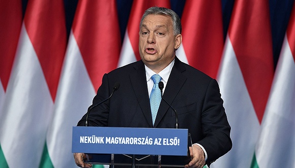 匈牙利总理欧尔班 图片来源：视觉中国