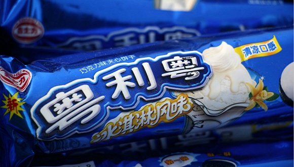 山寨"粤利粤"饼干.图片来源:视觉中国