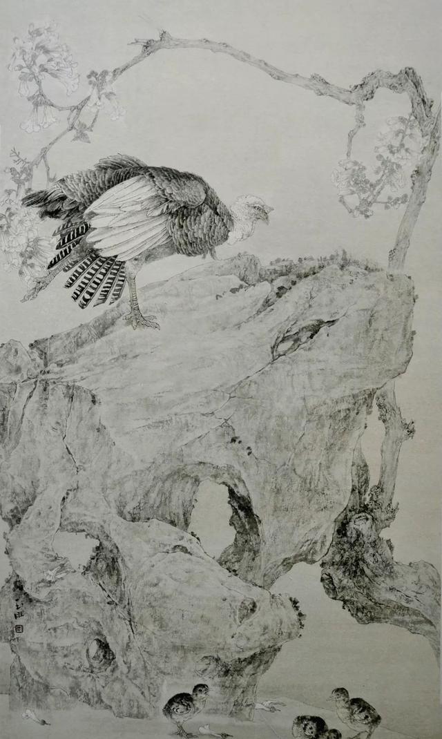 德州市青年画家李玉旺作品《使命》获第十三届全国美展中国画唯一金奖