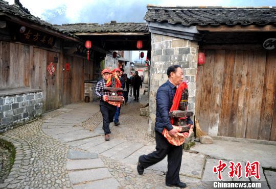 闽西客家村民游公太祭祀开闽王王审知