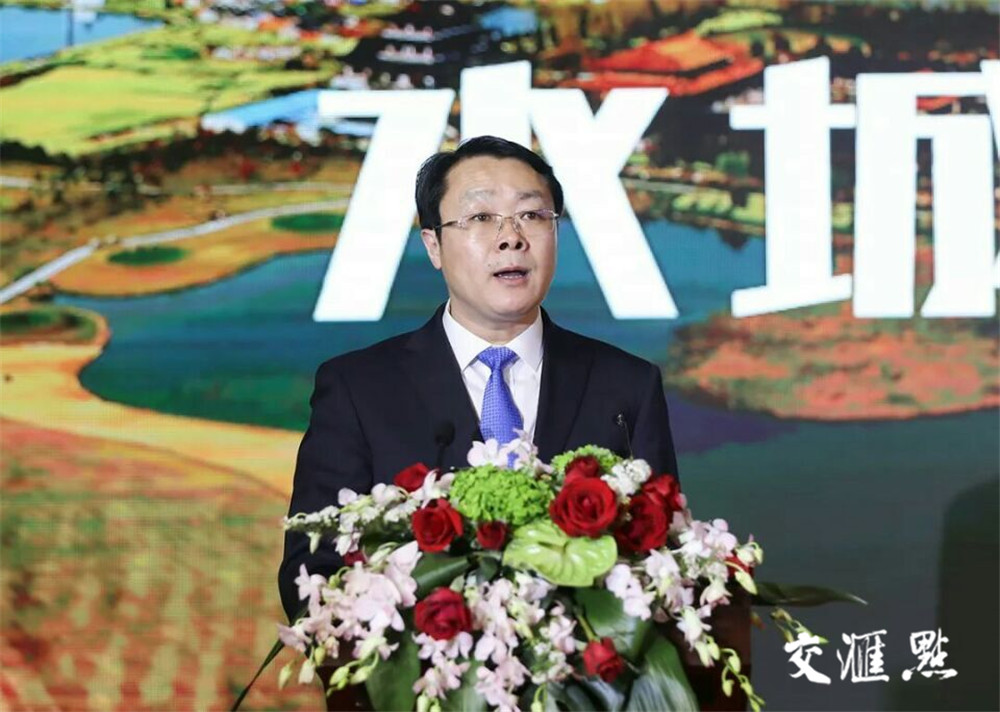姜堰区区长方针向上海各界代表重点推介姜堰旅游及溱潼会船节江淮蕴