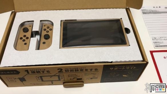 玩家获任天堂switch"纸盒版"主机 定制纸盒色外壳独一无二!