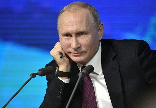 俄罗斯总统普京（图源：俄罗斯卫星通讯社）