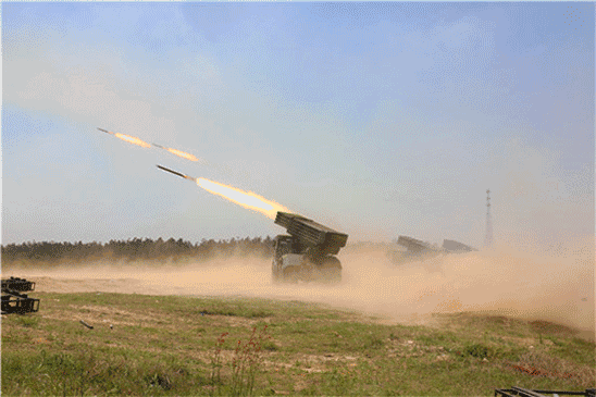 战神初亮剑陆军炮兵防空兵学院南京校区组织学员实弹射击