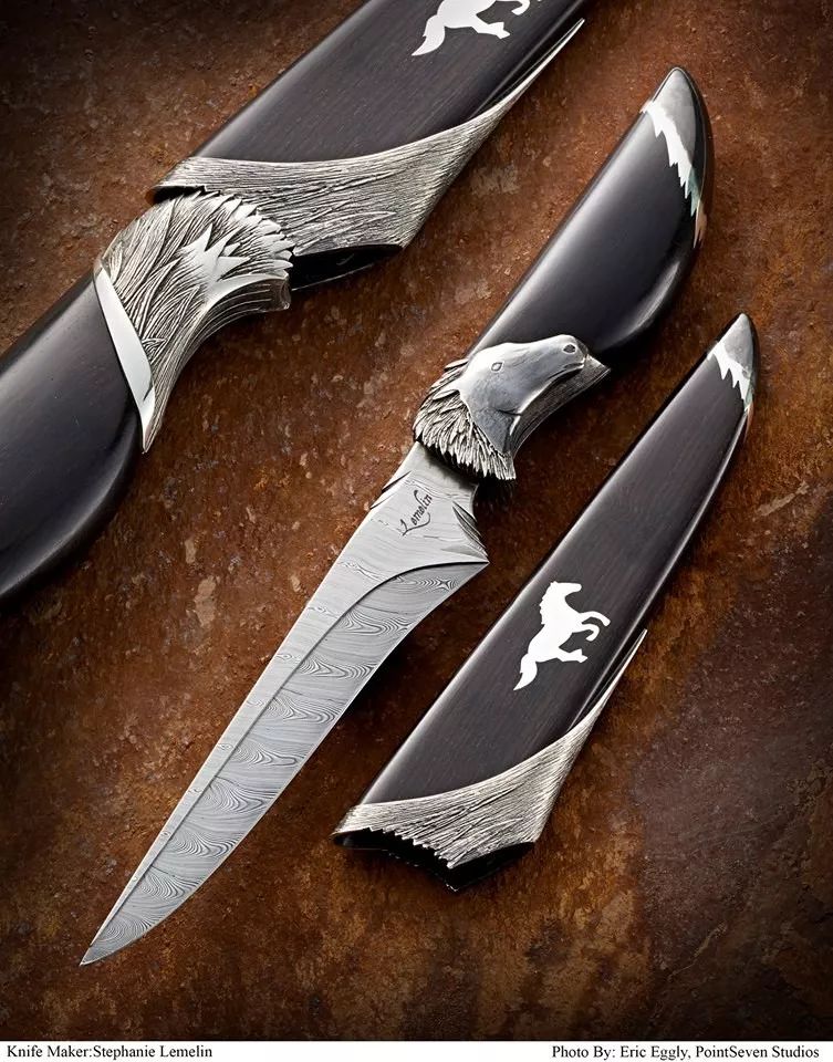 秀气华丽刀具,加拿大美女刀匠 stephanie lemelin赏析