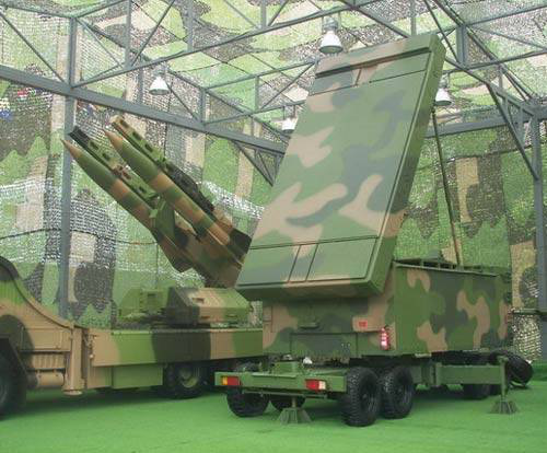 红旗-12基本型的制导雷达站