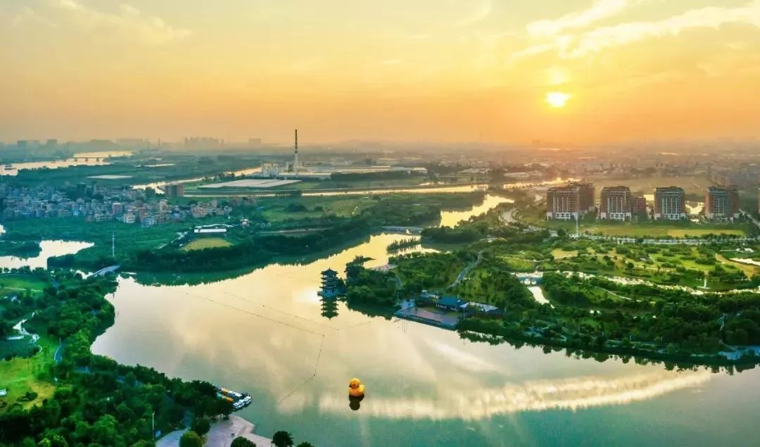 美哒哒水景星光绿意深藏东莞这个水乡小镇