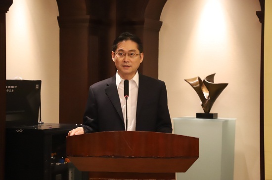 中国棋院围棋部副部长邵炜刚致闭幕辞