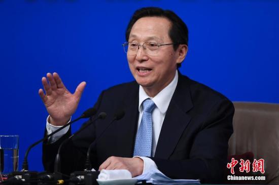 中国农业农村部部长、中央农村工作领导小组副组长兼办公室主任韩长赋。 中新社记者 韦亮 摄
