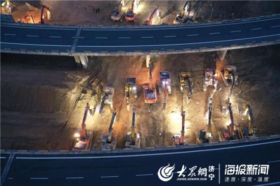 京臺(tái)高速改擴(kuò)建“創(chuàng)紀(jì)錄”5時(shí)21分拆除5座跨線橋