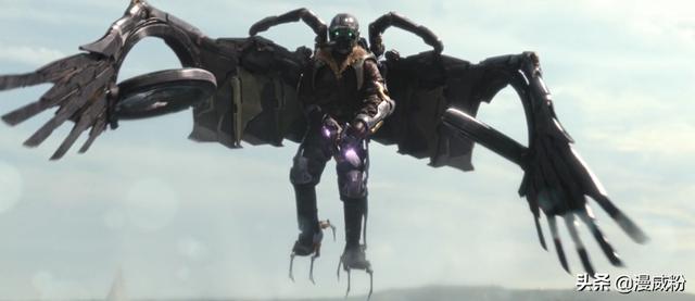 《蜘蛛侠:英雄归来》中的秃鹫,也是齐塔瑞科技的受益者,靠着齐塔瑞