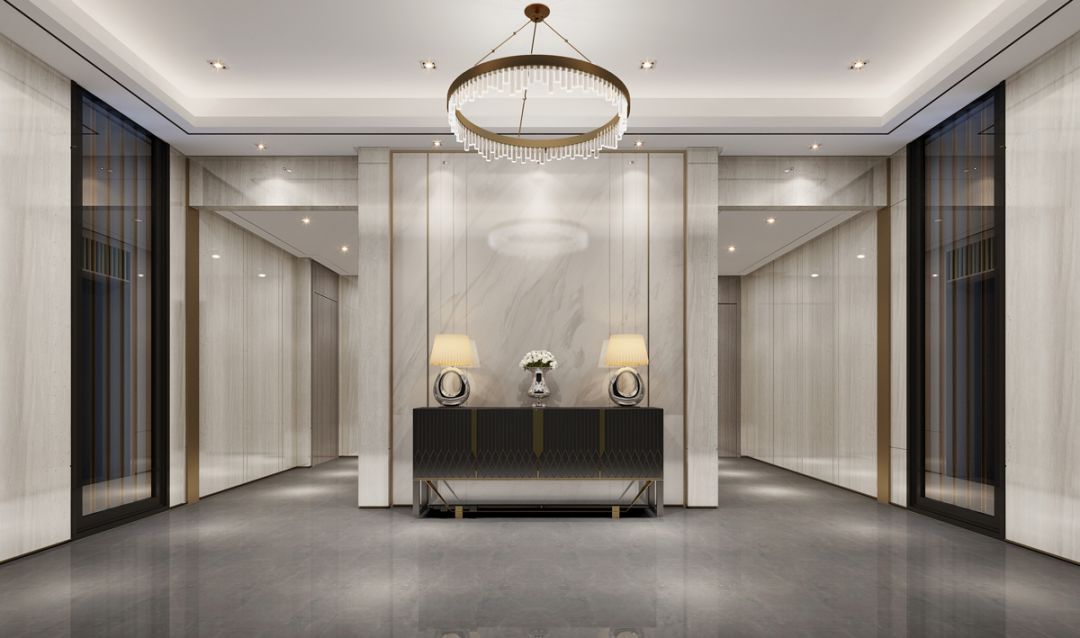 绿城九龙仓·桂语江南叠墅入户门厅效果示意图 在高品质坚守下,桂语