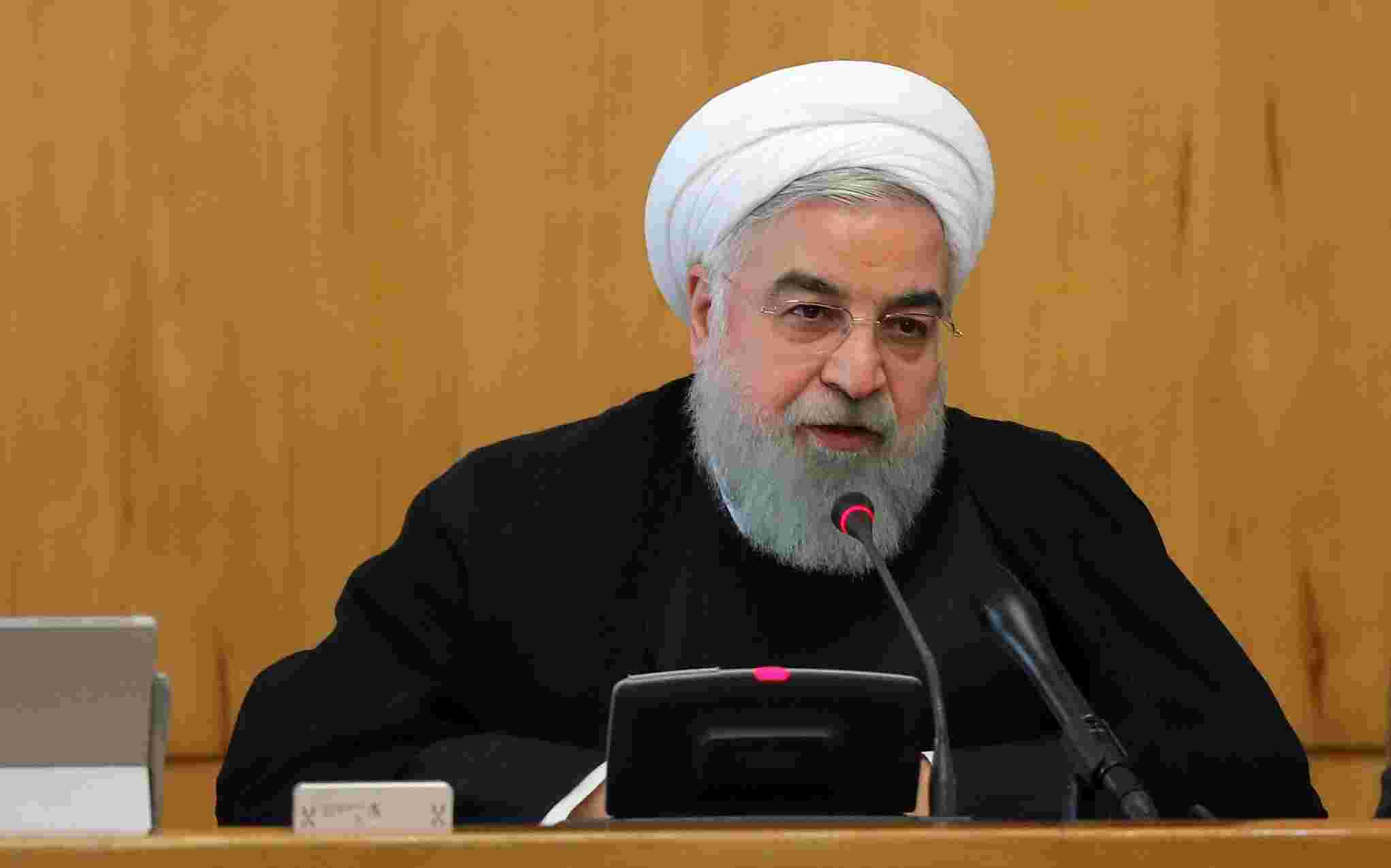  伊朗总统哈桑·鲁哈尼 图片来源：视觉中国