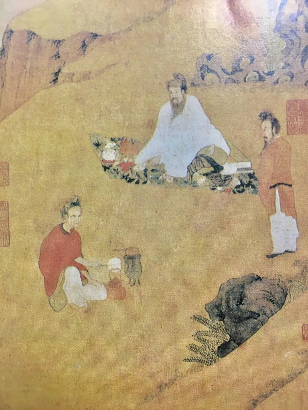 茶百科 | 茶与书画|宫乐图|唐代|书画_新浪新闻