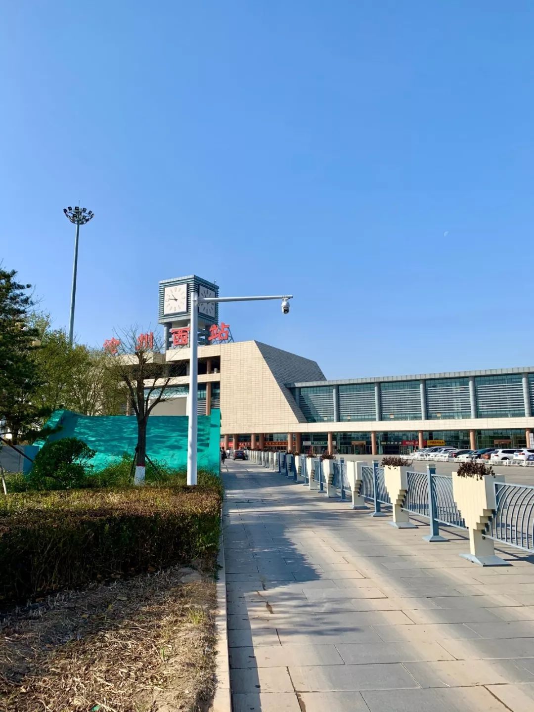 沧州高铁西站接送客通道即将开启抓拍!停留时间不得超过