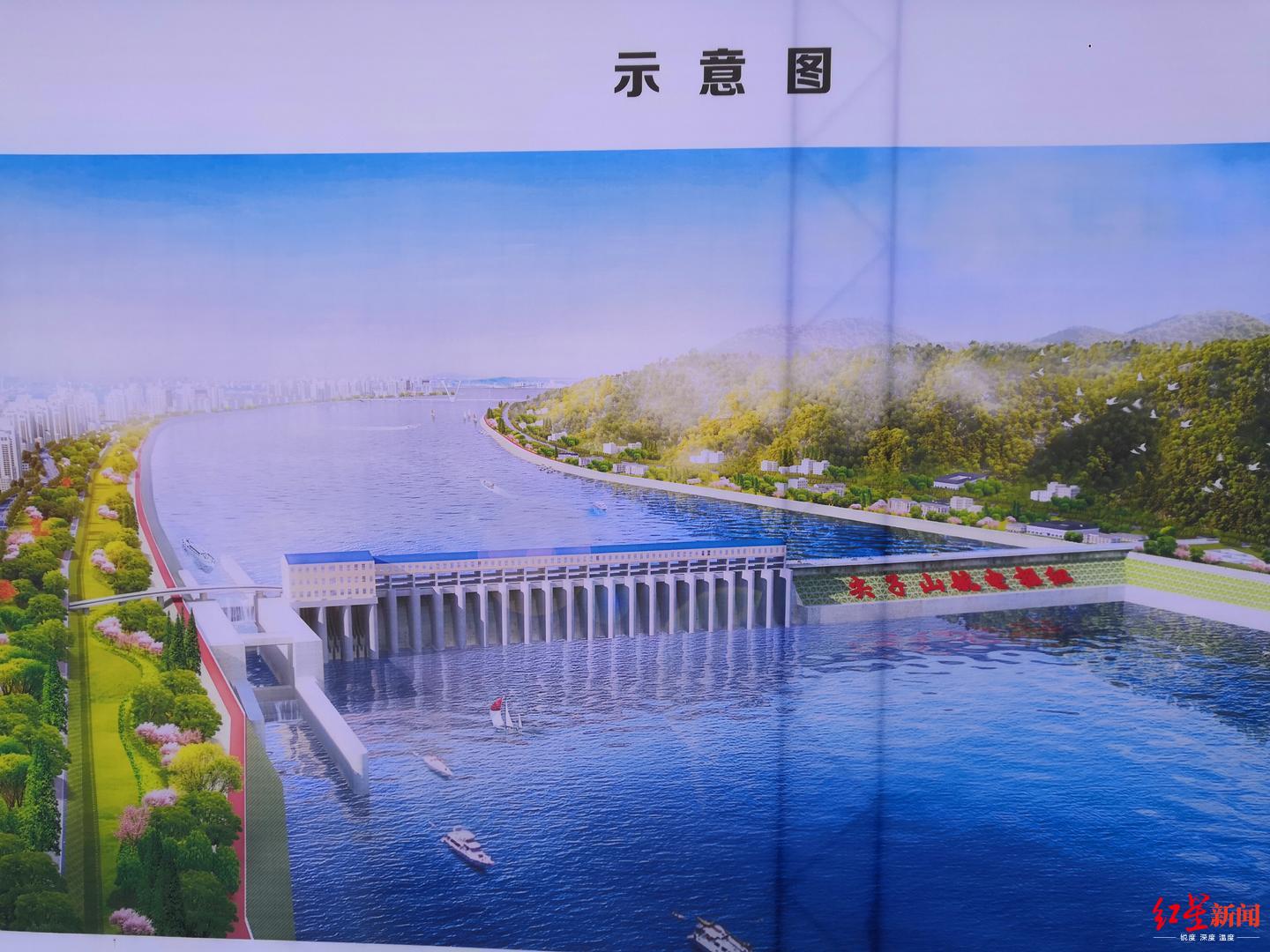 10月8日,四川省眉山市彭山区举行岷江尖子山航电项目暨2019年第四季度