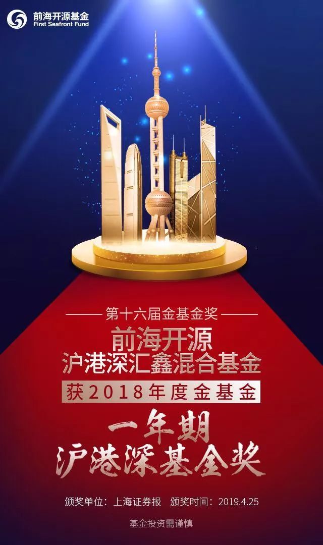 祝贺前海开源收获三座金基金奖