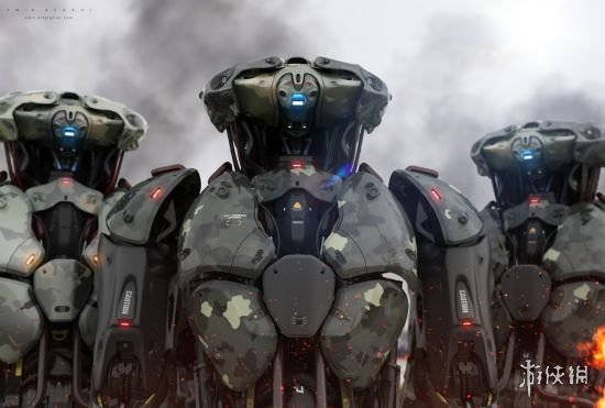 国外画师设计未来战争机器 巨型战蝎机器人超科幻!