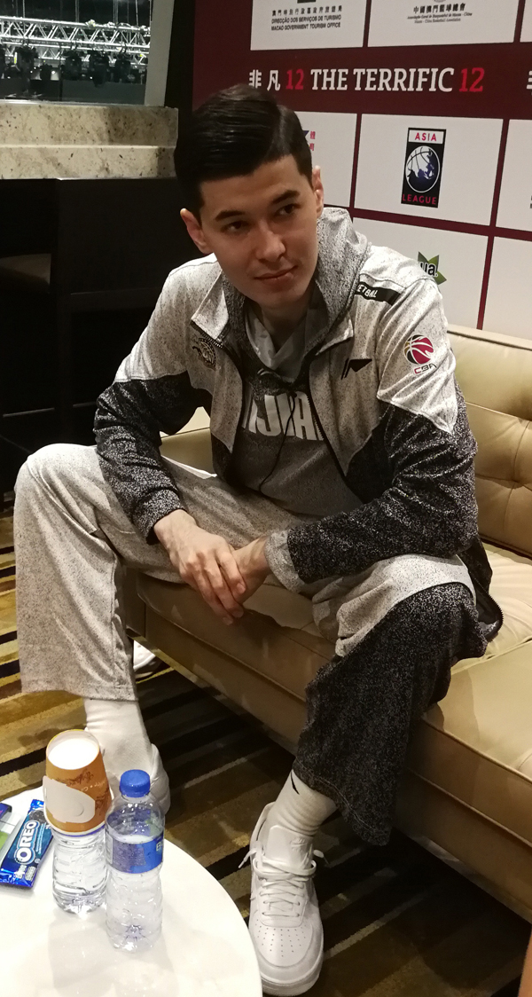 专访男篮当红新人阿不都沙拉木:"机会留给有准备的人"