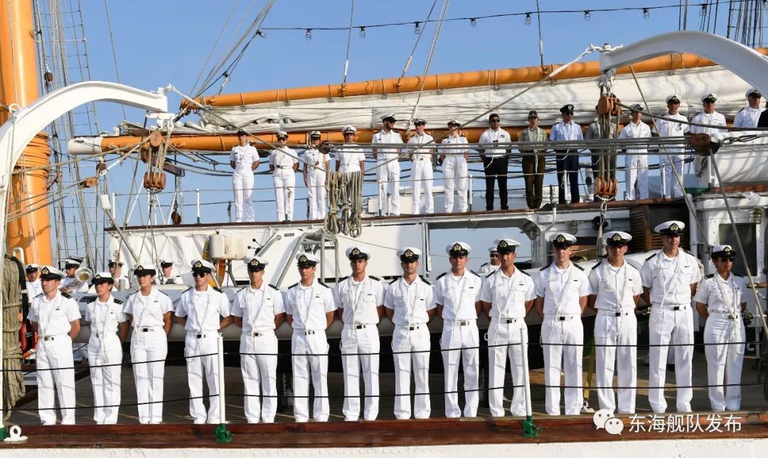 第9次!智利海军"艾丝美拉达"号风帆训练舰访问上海