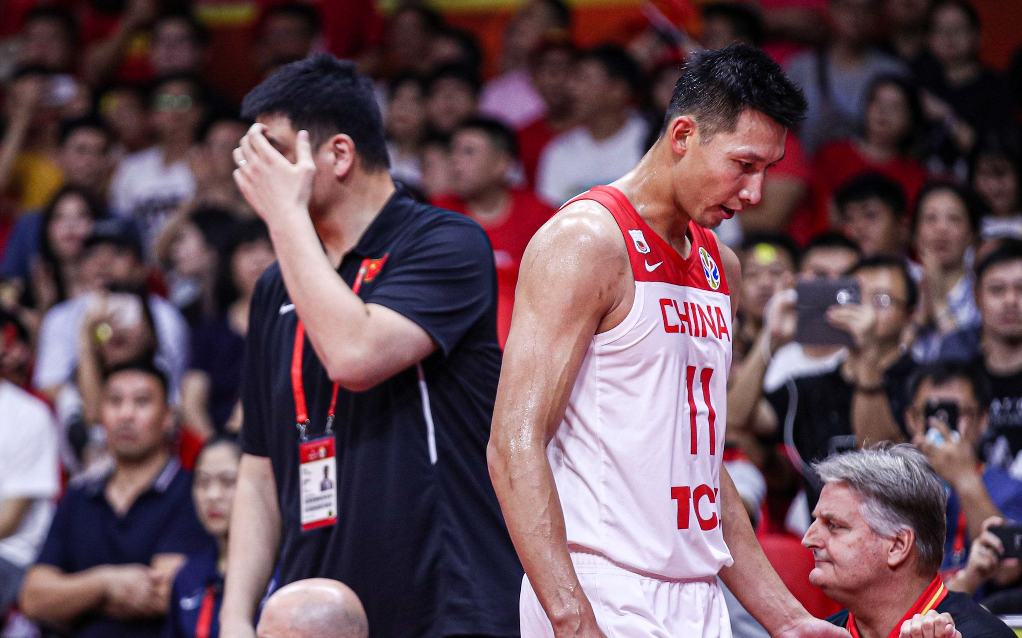 易建联表现出色，但仍未能拯救中国男篮。图/Osports